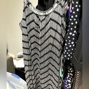 Long Merona Chevron Dress